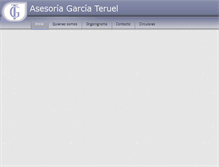 Tablet Screenshot of garciateruel.com